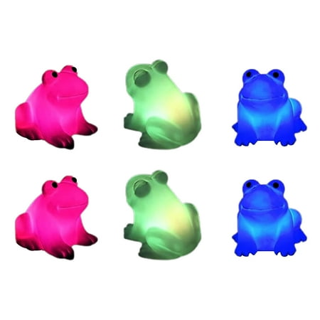 MesaSe 6Pcs LED Night Creative Color Changing Frog Lamp Glowing Colorful LED Night Light for Colorful LED Night Lamp for Children Room
MesaSe 6Pcs LED Night Creative Color Changing Frog Lamp Glowing Colorful LED Night Light for Colorful LED Night Lamp for Children Room