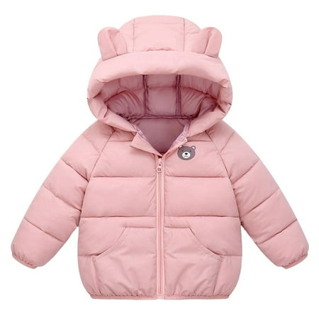 Toddler Baby Boys Girls Puffer Jacket Kids Winter Warm Cotton Padded Jacket Bear Ears Hooded Coat 1-6 Years
Toddler Baby Boys Girls Puffer Jacket Kids Winter Warm Cotton Padded Jacket Bear Ears Hooded Coat 1-6 Years