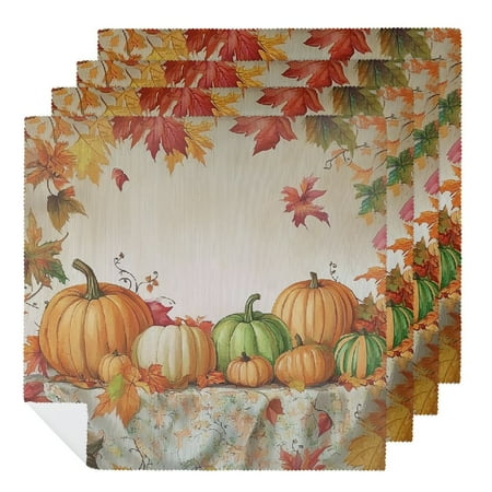 FUMJ Pumpkins Leaves Table Cloth Polyester for Farmhouse Party Dining Decor Kitchen Daily Housewarming 12 Pack 6 PCS
FUMJ Pumpkins Leaves Table Cloth Polyester for Farmhouse Party Dining Decor Kitchen Daily Housewarming 12 Pack 6 PCS