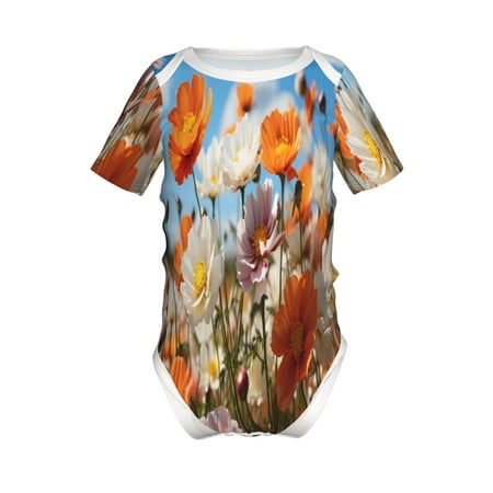 Adobk Vibrant Field Of Blossoms Print Baby Climbing Clothes Jumpsuit Rompers Classic Rompers Child Short sleeve Bodysuits-18 Months
Adobk Vibrant Field Of Blossoms Print Baby Climbing Clothes Jumpsuit Rompers Classic Rompers Child Short sleeve Bodysuits-18 Months