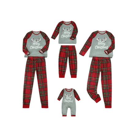 Calsunbaby Family Matching Pajamas Sets Christmas Plaid Letter Print Long Sleeve Pullover Tops Long Trousers Pjs Suit for Women Men Kids Baby
Calsunbaby Family Matching Pajamas Sets Christmas Plaid Letter Print Long Sleeve Pullover Tops Long Trousers Pjs Suit for Women Men Kids Baby