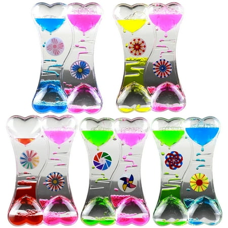 RuiJY Double Heart Liquid Motion Bubble Drip Oil Hourglass Timer Clock Kids Toy Gift
RuiJY Double Heart Liquid Motion Bubble Drip Oil Hourglass Timer Clock Kids Toy Gift