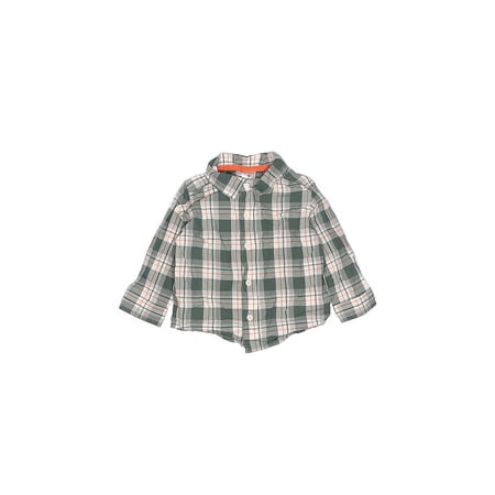 Pre-Owned Carter s Boy s Size 9 Mo Long Sleeve Button-Down Shirt