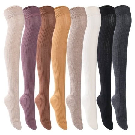 Lovely Annie Women s 4 Pairs Incredible Thigh High Cotton Boot Socks. Durable And Super Soft Unique Ladies Socks L1857 Size 5-11 4P4C-Assorted
Lovely Annie Women s 4 Pairs Incredible Thigh High Cotton Boot Socks. Durable And Super Soft Unique Ladies Socks L1857 Size 5-11 4P4C-Assorted