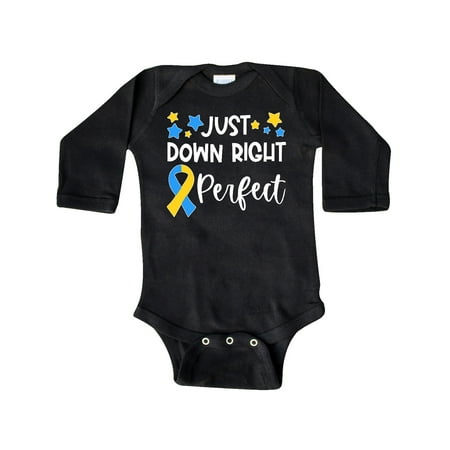 Inktastic Just Down Right Perfect Down Syndrome Awareness Ribbon Gift Baby Boy or Baby Girl Long Sleeve Bodysuit
Inktastic Just Down Right Perfect Down Syndrome Awareness Ribbon Gift Baby Boy or Baby Girl Long Sleeve Bodysuit