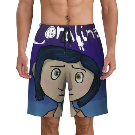 Coraline Mens Beach Shorts Breathable Beach Surfing Beach Bathing Suits Pant
Coraline Mens Beach Shorts Breathable Beach Surfing Beach Bathing Suits Pant