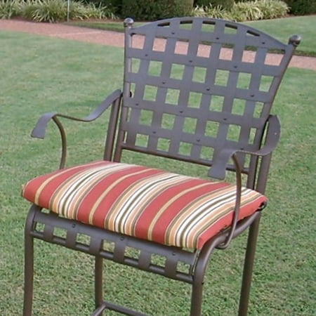 Blazing Needles Outdoor Bistro Set 17 x 20 in. Cushions - Set of 2