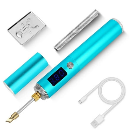 USB High-Power Fast Heat Wireless Soldering Iron Rechargeable Soldering Iron Temperature with LED Display Tip-K
USB High-Power Fast Heat Wireless Soldering Iron Rechargeable Soldering Iron Temperature with LED Display Tip-K