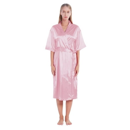 EFINNY Couple Silk Robes for Women and Men Long Bridesmaid Half Sleeve Wedding Party Satin Robes Sleepwear Women
EFINNY Couple Silk Robes for Women and Men Long Bridesmaid Half Sleeve Wedding Party Satin Robes Sleepwear Women