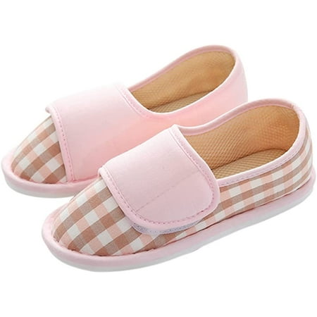 PIKADINGNIS Women Adjustable Indoor Slippers Memory Foam House Shoes Closed Toe Slipper Arthritis Edema Shoes
PIKADINGNIS Women Adjustable Indoor Slippers Memory Foam House Shoes Closed Toe Slipper Arthritis Edema Shoes