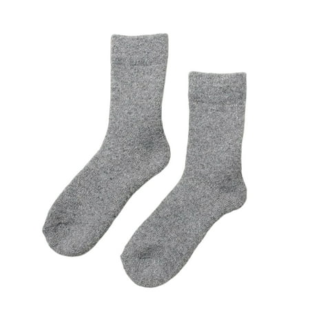 Aoanydony 1 Pair Winter Socks Cold Weather Solid Color Thermal Hosiery Casual Foot Warmer Middle Tube Comfortable Clothing Footwear Middle Gray Women
Aoanydony 1 Pair Winter Socks Cold Weather Solid Color Thermal Hosiery Casual Foot Warmer Middle Tube Comfortable Clothing Footwear Middle Gray Women