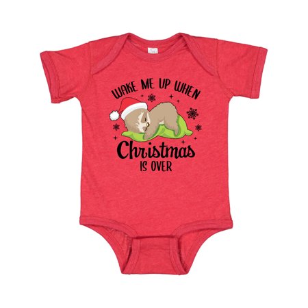 Inktastic Wake me up when Christmas is Over with Cute Sloth Gift Baby Boy or Baby Girl Bodysuit
Inktastic Wake me up when Christmas is Over with Cute Sloth Gift Baby Boy or Baby Girl Bodysuit