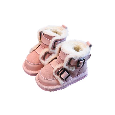 Kesitin Kids Walking Shoes Memory Foam Ankle Boots Buckle Strap Toddler Boot Non-Slip Lightweight Winter Shoe Cold Weather Soft Sole Fashion Bootie Pink 3C
Kesitin Kids Walking Shoes Memory Foam Ankle Boots Buckle Strap Toddler Boot Non-Slip Lightweight Winter Shoe Cold Weather Soft Sole Fashion Bootie Pink 3C