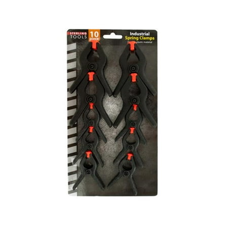 Bulk Buys OF500-12 Industrial Spring Clamps Set- 12 Piece -Pack of 12