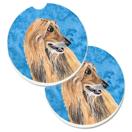 Carolines Treasures SC9509BUCARC Blue Afghan Hound Set of 2 Cup Holder Car Coasters Large multicolor
Carolines Treasures SC9509BUCARC Blue Afghan Hound Set of 2 Cup Holder Car Coasters Large multicolor