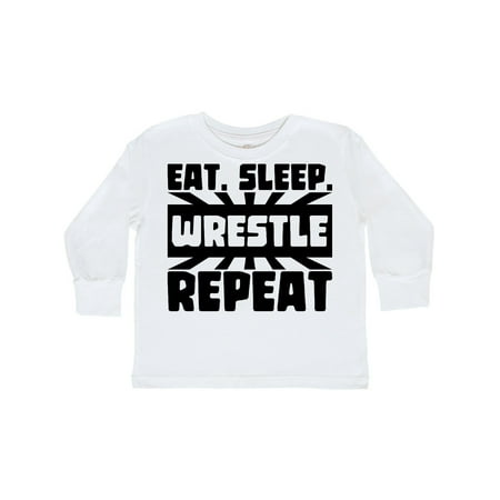 Inktastic Eat Sleep Wrestle Repeat Gift Toddler Boy or Toddler Girl Long Sleeve T-Shirt
Inktastic Eat Sleep Wrestle Repeat Gift Toddler Boy or Toddler Girl Long Sleeve T-Shirt