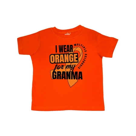 Inktastic I Wear Orange For My Granma Multiple Sclerosis Awareness Gift Toddler Boy or Toddler Girl T-Shirt
Inktastic I Wear Orange For My Granma Multiple Sclerosis Awareness Gift Toddler Boy or Toddler Girl T-Shirt