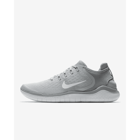 Nike Free Run Running Shoes, Color: Wolf Gray/White, Women's Size: 7