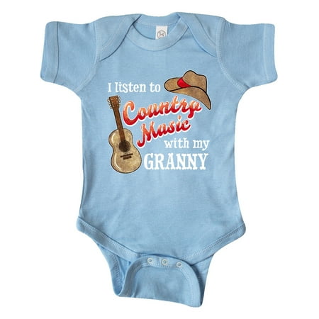 Inktastic I Listen to Country Music with my Granny Guitar and Hat Gift Baby Boy or Baby Girl Bodysuit
Inktastic I Listen to Country Music with my Granny Guitar and Hat Gift Baby Boy or Baby Girl Bodysuit