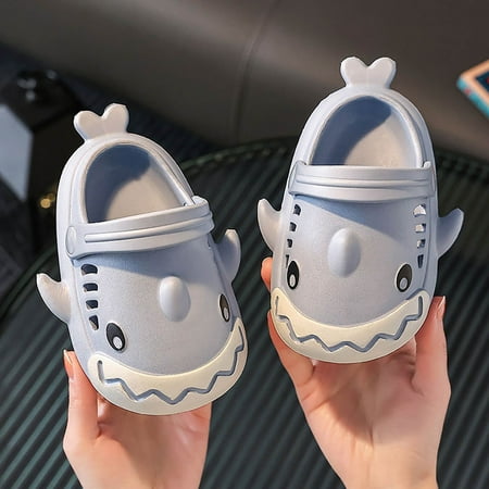 Bath Cartoon Shark Parent-child Baby Cool Slippers Children s Slippers