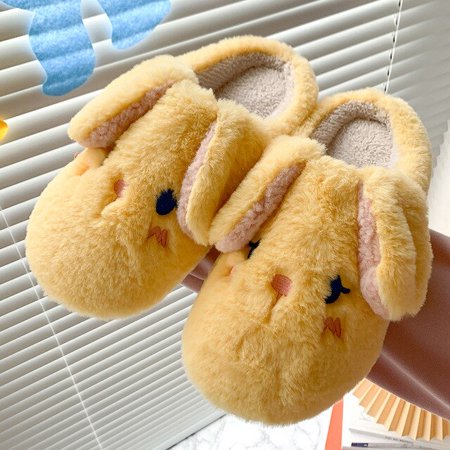 CoCopeaunt Women Cute Rabbit Slippers Winter House Furry Slippers Fluffy Fur Home Slides Indoor Floor Shoes Couple Flip Flops
CoCopeaunt Women Cute Rabbit Slippers Winter House Furry Slippers Fluffy Fur Home Slides Indoor Floor Shoes Couple Flip Flops