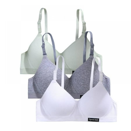 Xmarks Bra Women Underwear Wire Free Comfort Soft Thin Breathable - No Steel Ring Thin Gathered Anti Light Moisture-Wicking Breathable Bras(3-Packs)
Xmarks Bra Women Underwear Wire Free Comfort Soft Thin Breathable - No Steel Ring Thin Gathered Anti Light Moisture-Wicking Breathable Bras(3-Packs)
