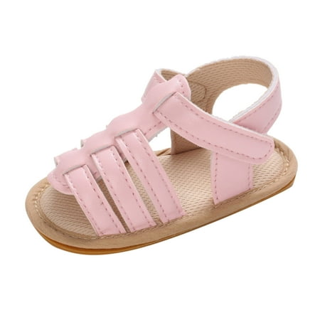 NIUREDLTD Summer Children Baby Toddler Shoes Boys Girls Sandals Flat Bottom Light Open Toe Solid Roman Style Size 11
NIUREDLTD Summer Children Baby Toddler Shoes Boys Girls Sandals Flat Bottom Light Open Toe Solid Roman Style Size 11