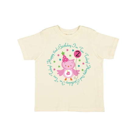 Inktastic 2nd Birthday Owl I m Two Years Old Girls Gift Toddler Toddler Girl T-Shirt
Inktastic 2nd Birthday Owl I m Two Years Old Girls Gift Toddler Toddler Girl T-Shirt