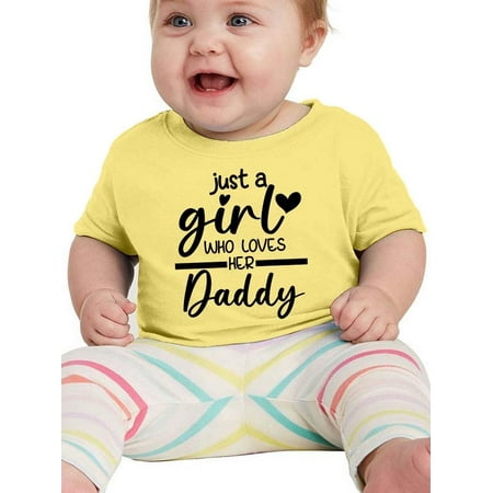 Just A Girl Who Loves Her Daddy T-Shirt Infant -Smartprints Designs 12 Months
Just A Girl Who Loves Her Daddy T-Shirt Infant -Smartprints Designs 12 Months