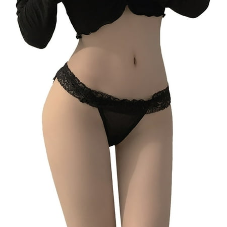 Frehsky lingerie for women Women Lace Panties Underwear With Cute Bow Midnight Lingerie Briefs Black
Frehsky lingerie for women Women Lace Panties Underwear With Cute Bow Midnight Lingerie Briefs Black