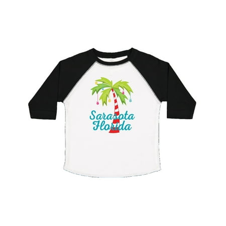 Inktastic Sarasota Florida Christmas Vacation Gift Toddler Toddler Girl T-Shirt