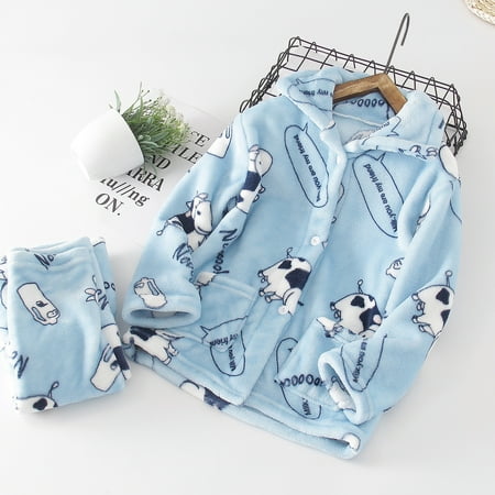 DAETIROS Skin Friendly Breathable Cartoon (12M-8T) Warm Soft Toddler Baby Boys Girls Funny Pajama Sets Blue
DAETIROS Skin Friendly Breathable Cartoon (12M-8T) Warm Soft Toddler Baby Boys Girls Funny Pajama Sets Blue