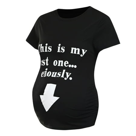 Baycosin Maternity Clothes Summer Tops Women Short Sleeve Letter Print Tops T-shirt Pregnancy Clothes
Baycosin Maternity Clothes Summer Tops Women Short Sleeve Letter Print Tops T-shirt Pregnancy Clothes