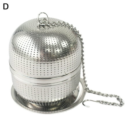 Farfi 1 Set Tea Strainer Food Grade Rust-proof Stainless Steel Hanging On Cup Style Loose Tea Leaf Infuser for Home (Type D)
Farfi 1 Set Tea Strainer Food Grade Rust-proof Stainless Steel Hanging On Cup Style Loose Tea Leaf Infuser for Home (Type D)