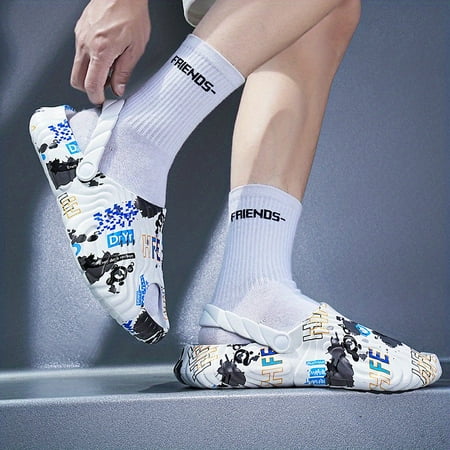 Letter Print Non-Slip Sandals Quick-Drying Comfy Slides Beach Shoes Summer
Letter Print Non-Slip Sandals Quick-Drying Comfy Slides Beach Shoes Summer