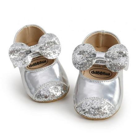 BULLPIANO Soft Non-Slip Sole Infant Crib Shoes Clasp Bowknot Prewalkers Toddler Walking Shoes Princess Wedding Dress Shoes 0-18M
BULLPIANO Soft Non-Slip Sole Infant Crib Shoes Clasp Bowknot Prewalkers Toddler Walking Shoes Princess Wedding Dress Shoes 0-18M