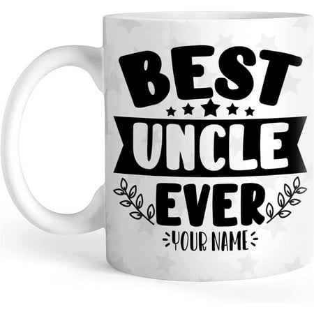 Personalized Coffee Cup Uncle Mug Customized Name Best Uncle Ever Mug Funny Saying Cup Custom Uncle Gifts For Uncle From Niece Nephew Friend On Birthday Holiday Ceramic Cup
Personalized Coffee Cup Uncle Mug Customized Name Best Uncle Ever Mug Funny Saying Cup Custom Uncle Gifts For Uncle From Niece Nephew Friend On Birthday Holiday Ceramic Cup