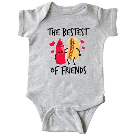 Inktastic The Bestest of Friends with Ketchup and Hot Dog Gift Baby Boy or Baby Girl Bodysuit
Inktastic The Bestest of Friends with Ketchup and Hot Dog Gift Baby Boy or Baby Girl Bodysuit