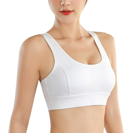 nsendm Body ucer Women Sports Bra Mesh Back Yoga Bra With Removable Cups High Impact Fine Strap Trainers Bra Underwear White X-Large
nsendm Body ucer Women Sports Bra Mesh Back Yoga Bra With Removable Cups High Impact Fine Strap Trainers Bra Underwear White X-Large