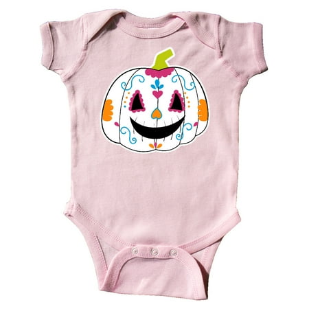 Inktastic Day Of The Dead Pumpkin Gift Baby Boy or Baby Girl Bodysuit