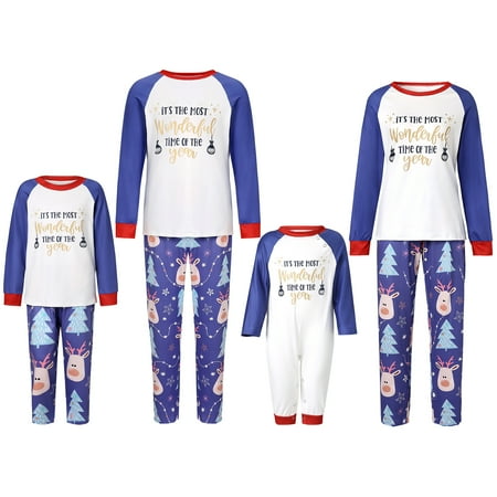 Parent Child Pajamas Set Long Sleeve Tops + Long Pants Christmas Outfits for Adult Kids Baby Pets
Parent Child Pajamas Set Long Sleeve Tops + Long Pants Christmas Outfits for Adult Kids Baby Pets