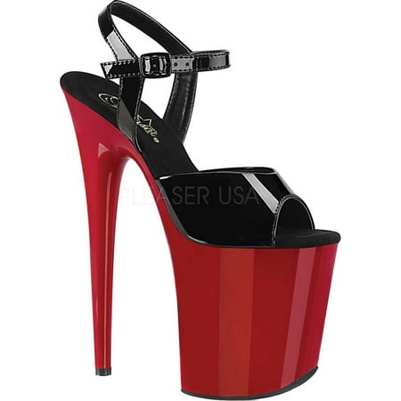 Women s Pleaser Flamingo 809 Ankle Strap Platform Sandal