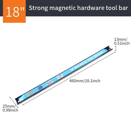 1pc Magnetic Tool Holder Racks Metal Tool Organizer Bar For Garage&Workshop 
1pc Magnetic Tool Holder Racks Metal Tool Organizer Bar For Garage&Workshop
