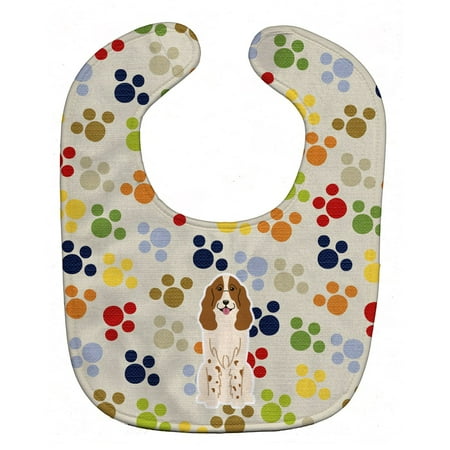 Carolines Treasures BB5860BIB Pawprints Russian Spaniel Baby Bib 10 x 13 multicolor
Carolines Treasures BB5860BIB Pawprints Russian Spaniel Baby Bib 10 x 13 multicolor
