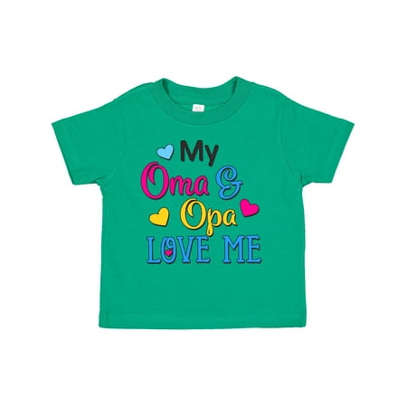 Inktastic My Oma and Opa Love Me with Hearts Gift Toddler Boy or Toddler Girl T-Shirt
Inktastic My Oma and Opa Love Me with Hearts Gift Toddler Boy or Toddler Girl T-Shirt
