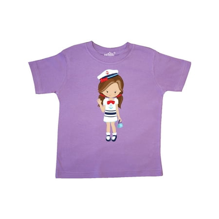 Inktastic Cute Girl Boat Captain Skipper Brown Hair Gift Toddler Toddler Girl T-Shirt
Inktastic Cute Girl Boat Captain Skipper Brown Hair Gift Toddler Toddler Girl T-Shirt