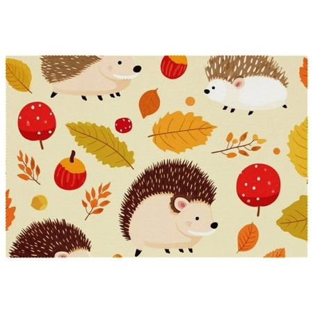 Placemats Set of 1 Table Placemats for Home Holiday Party Autumn Animals
Placemats Set of 1 Table Placemats for Home Holiday Party Autumn Animals