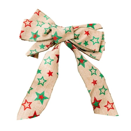 Party Supplies Decorations Red Bowknot Christmas Bows Wire Fabric Retro New Year Pendant
Party Supplies Decorations Red Bowknot Christmas Bows Wire Fabric Retro New Year Pendant