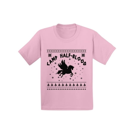 Awkward Styles Ugly Christmas T-Shirt for Boys Girls Xmas Camp Half Blood Toddler Shirt
Awkward Styles Ugly Christmas T-Shirt for Boys Girls Xmas Camp Half Blood Toddler Shirt
