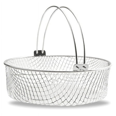 Fryer Basket Steamer Basket 304 Stainless Steel Mesh Basket for Fryer Fryer Accessory 8 Inch Basket 
Fryer Basket Steamer Basket 304 Stainless Steel Mesh Basket for Fryer Fryer Accessory 8 Inch Basket